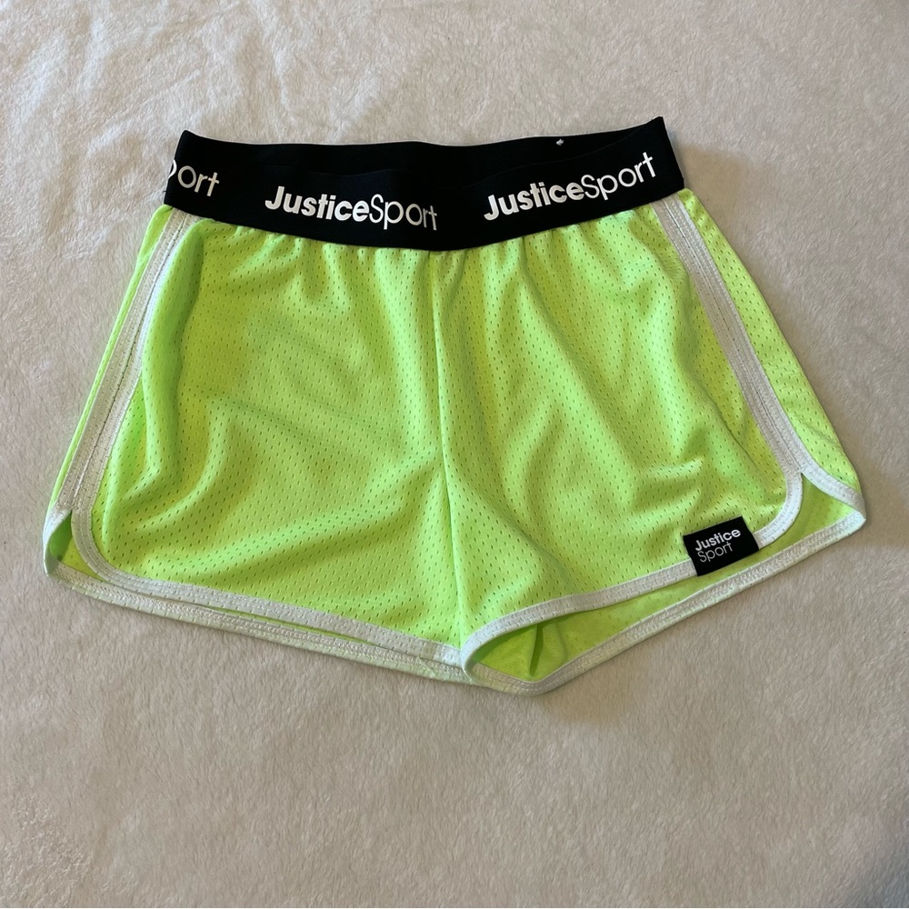 Girls Justice Sport shorts - size Lg 12/14
